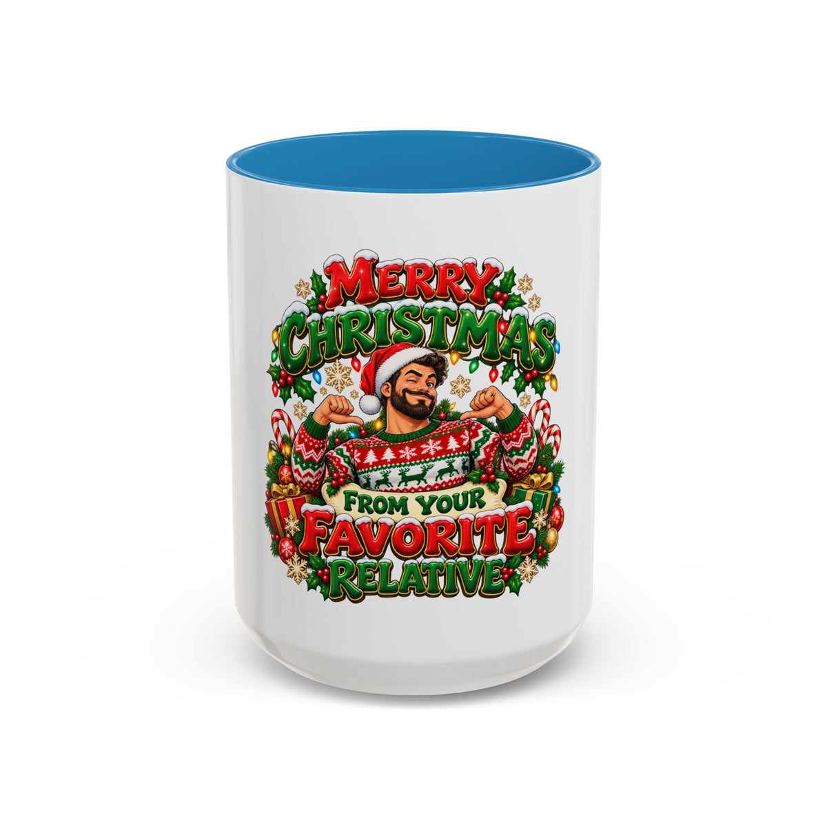 Merry Christmas From Your Favorite Relative Coffee Mug - Man