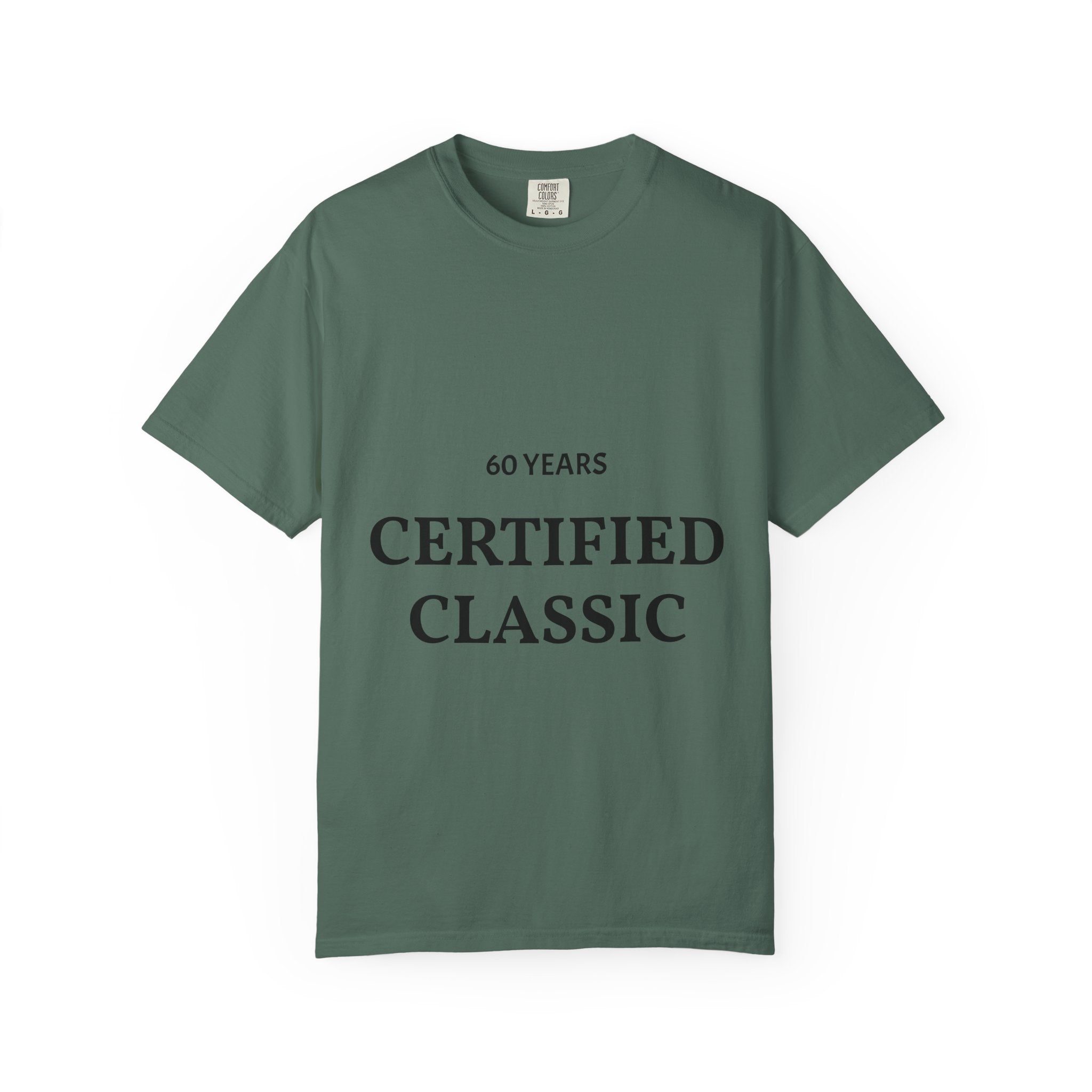 60 Years - Certified Classic | T-Shirt | Vintage Typography Tee