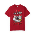 AI - Can we just Skip To Friday — Funny Calendar T-Shirt — Red, S | The ClawMark Store