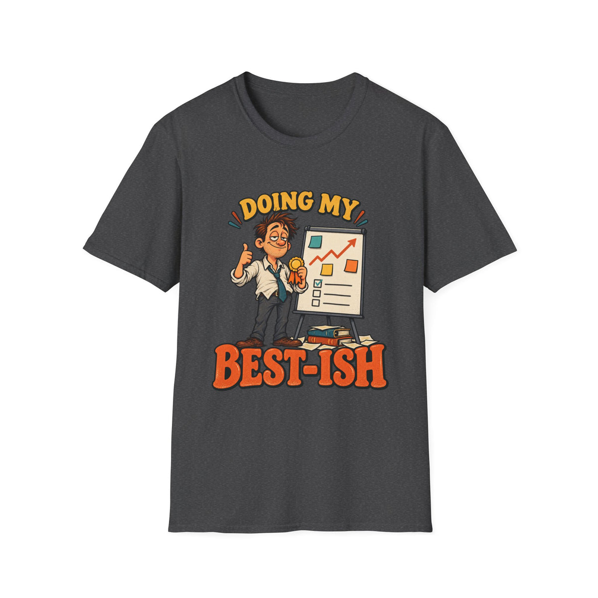 Doing My Best-Ish T-Shirt – Funny Motivational Work Shirt