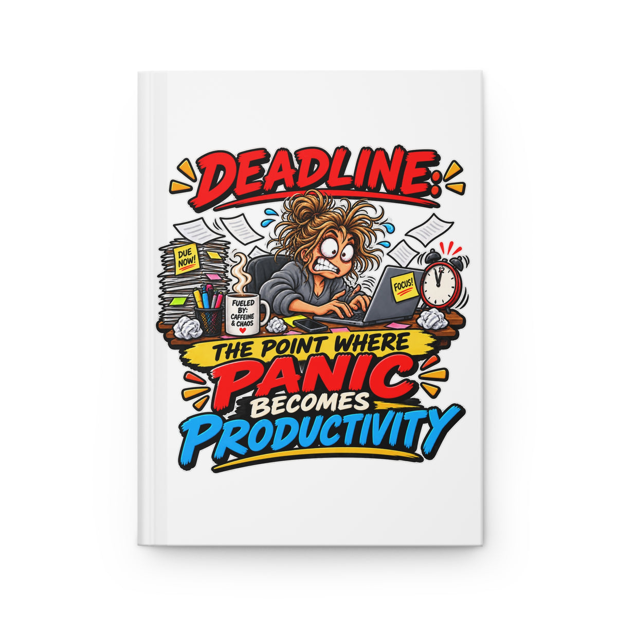 "Deadline: The Point Where Panic Becomes Productivity" Journal — Journal | The ClawMark Store