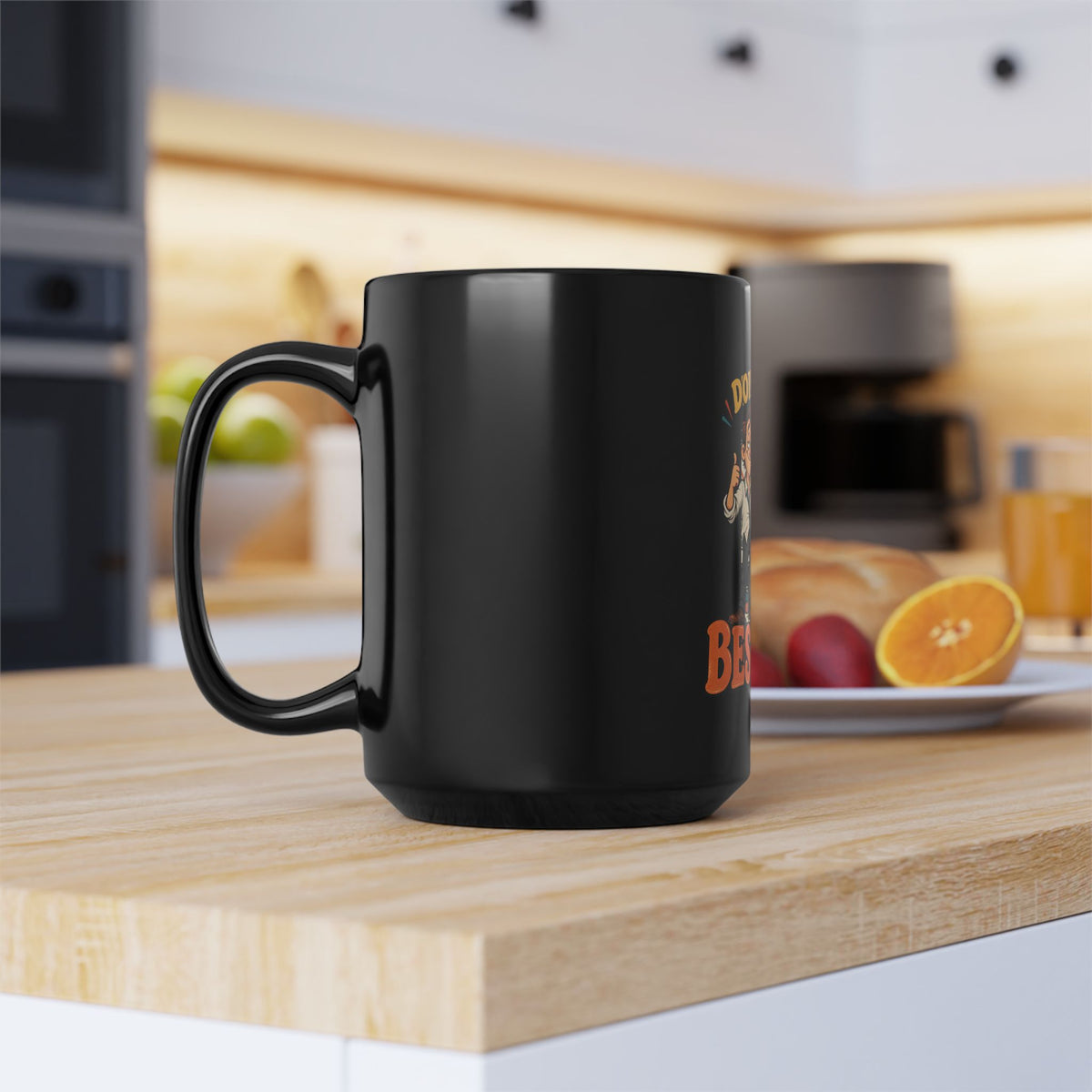 Doing My Best-ish Black Coffee Mug — Funny Motivational Office Gift