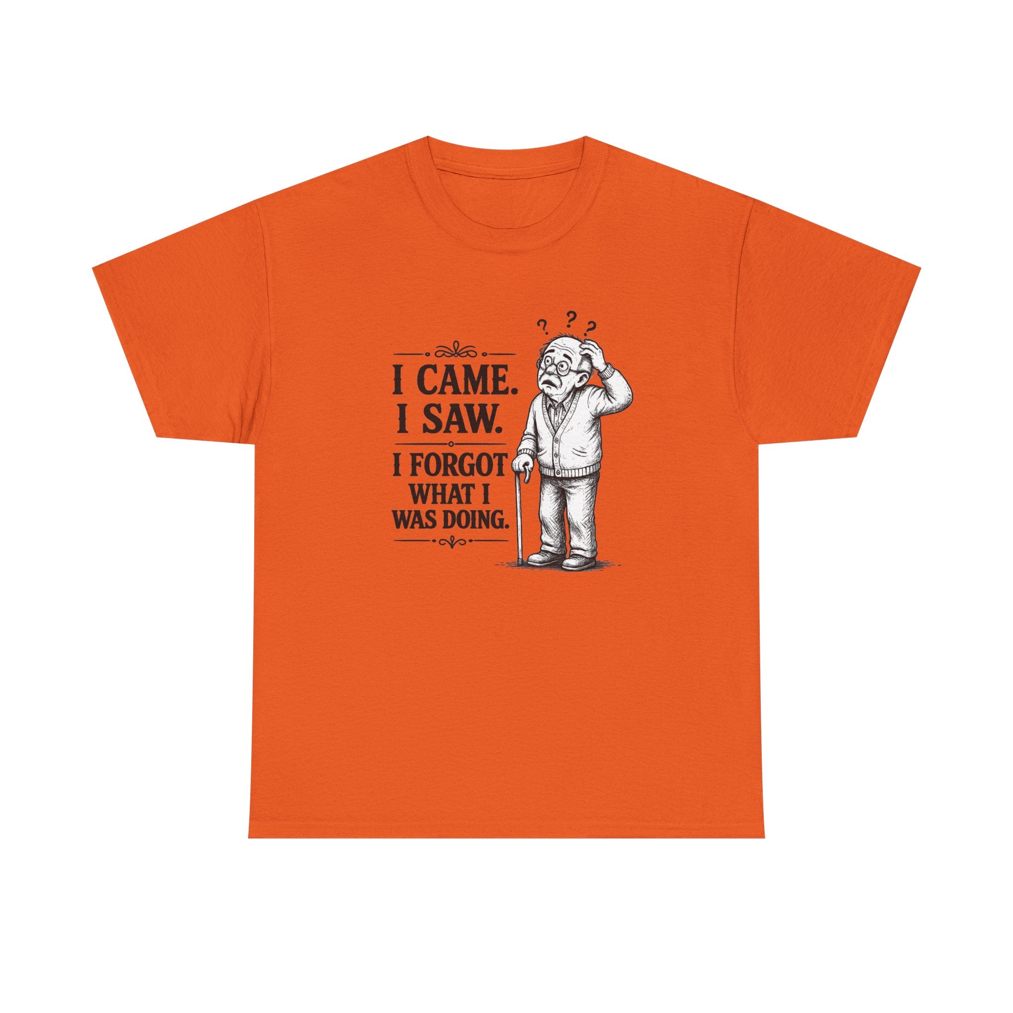I Came, I Saw, I Forgot What I Was Doing | T-Shirt | Funny Forgetful Tee