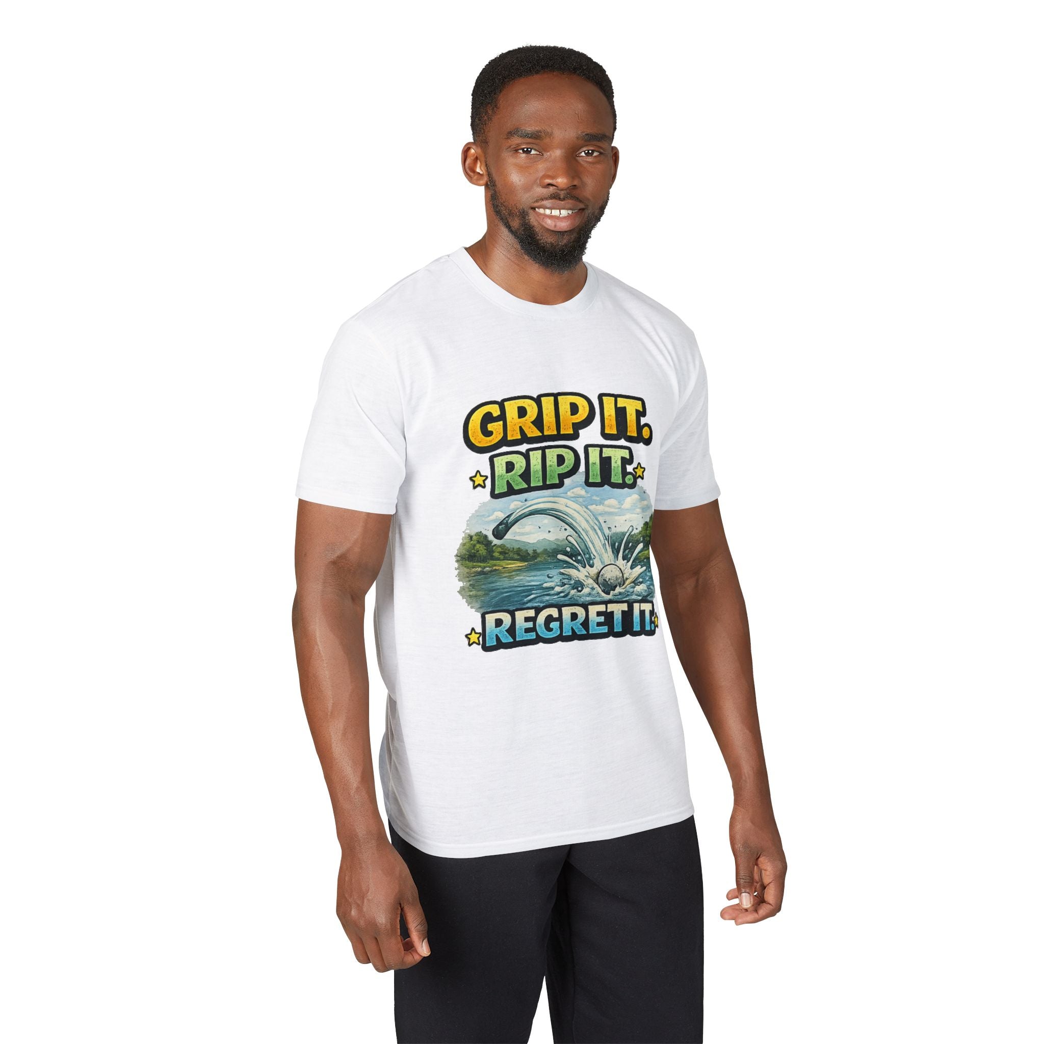 Grip It, Rip It, Regret It | T-Shirt | Funny Golf Tee