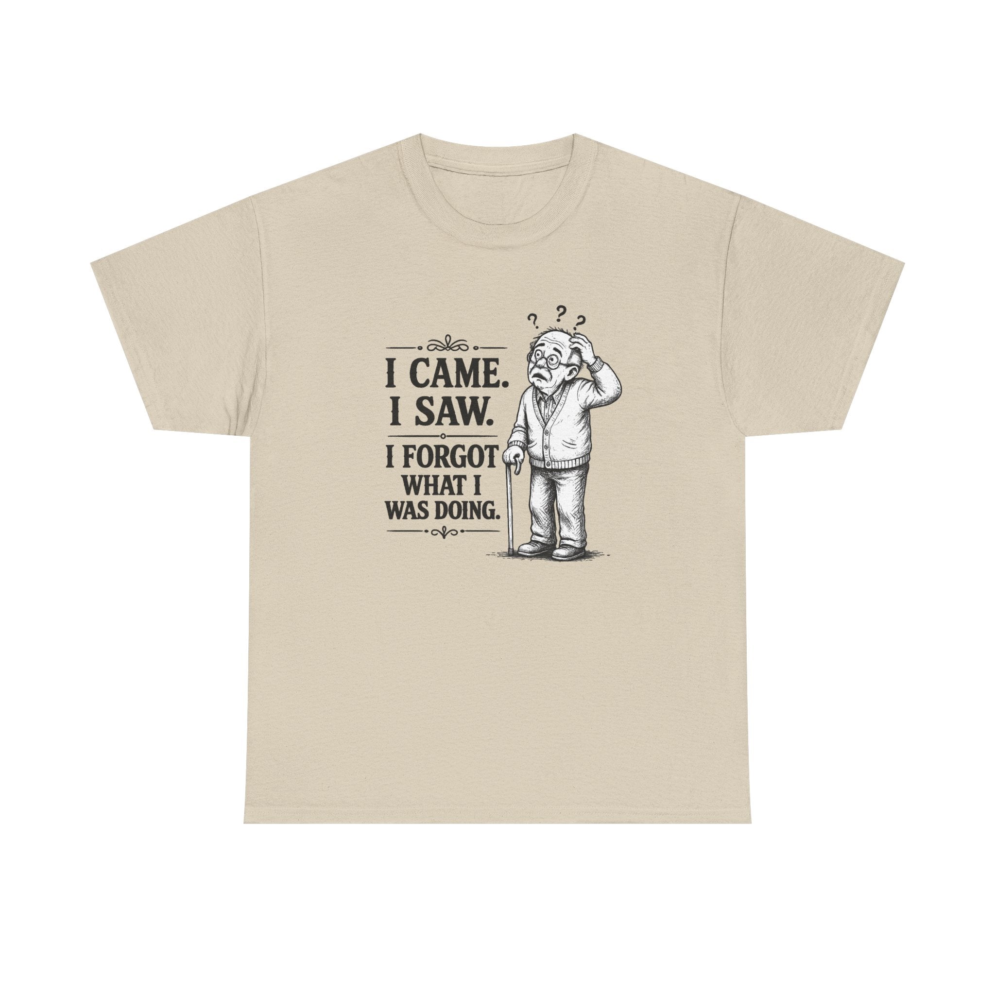 I Came, I Saw, I Forgot What I Was Doing | T-Shirt | Funny Forgetful Tee