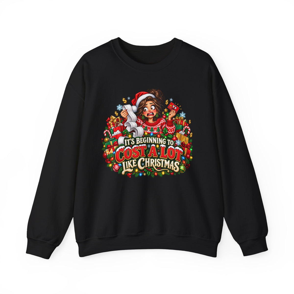 Merry Christmas From Your Favorite Relative Sweatshirt - Holiday Family Crewneck - Woman