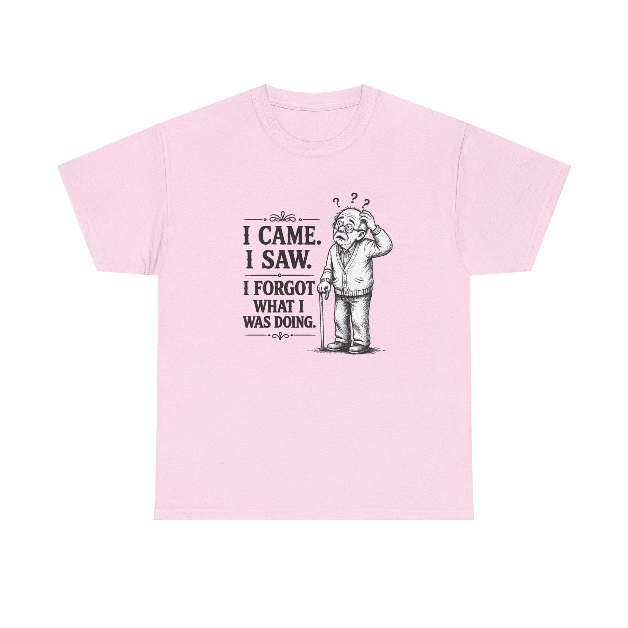I Came, I Saw, I Forgot What I Was Doing | T-Shirt | Funny Forgetful Tee