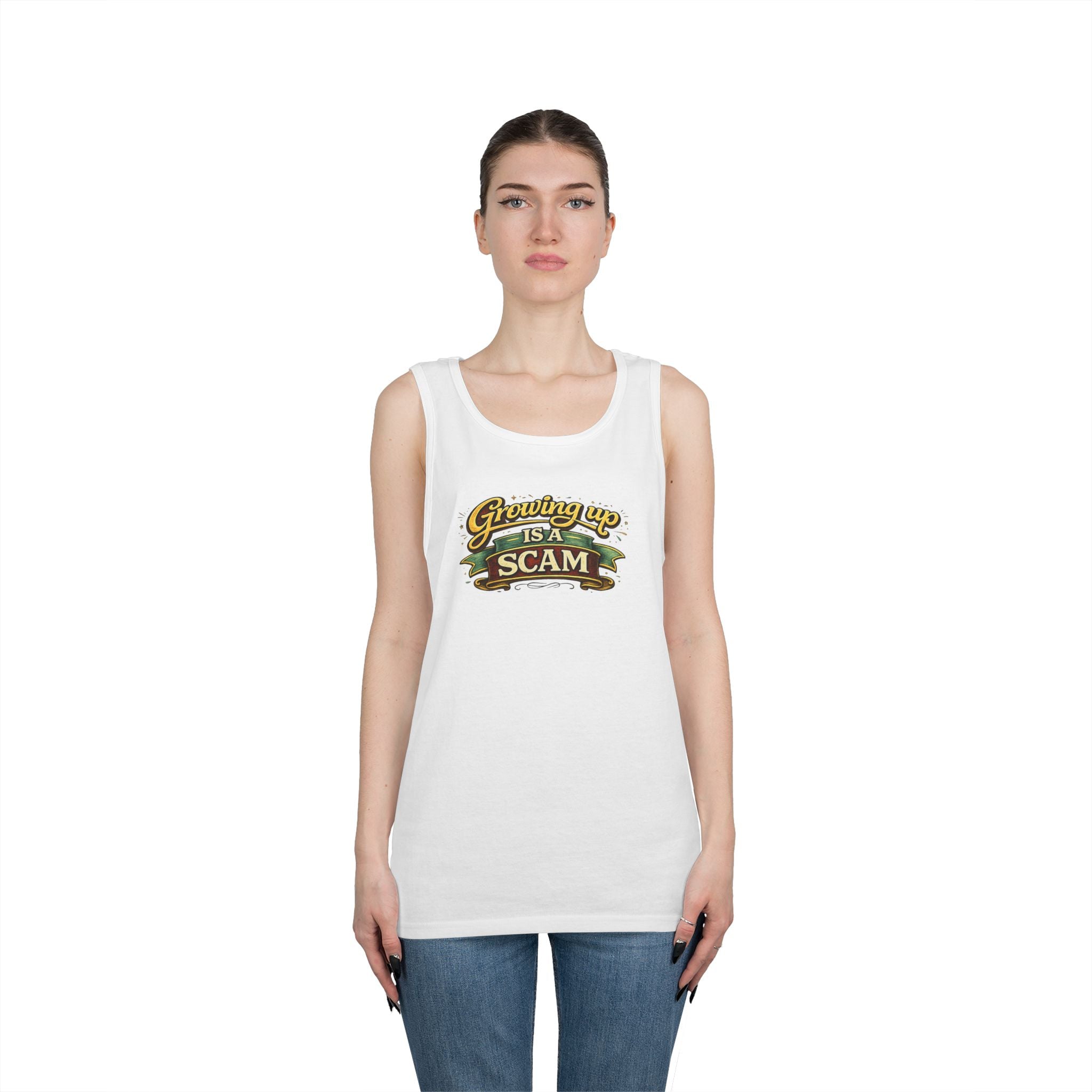 Growing Up Is a Scam | Tank Top