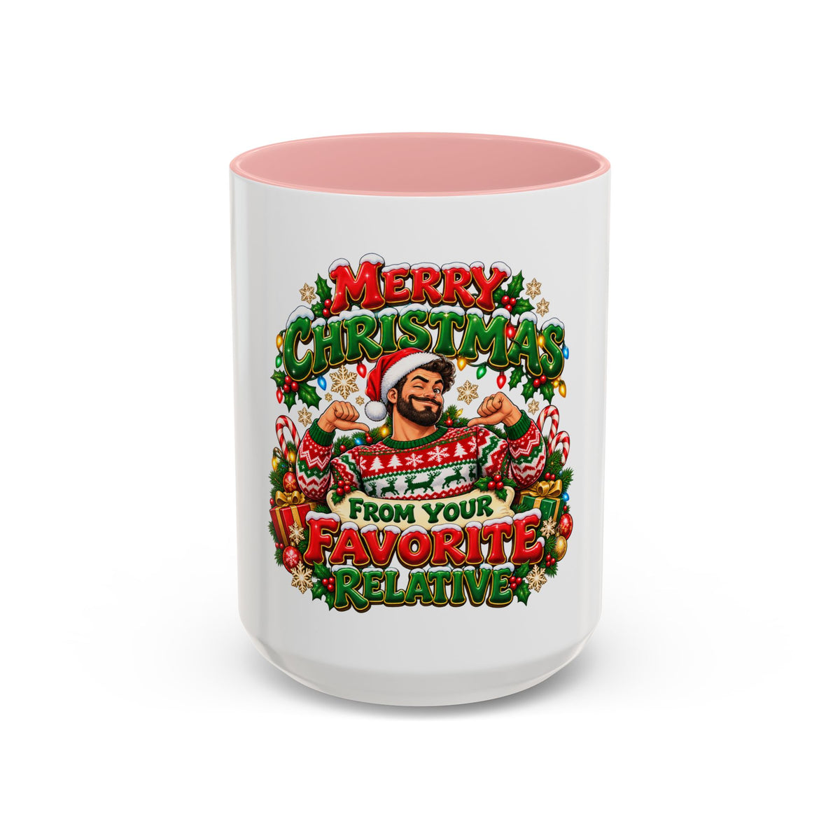 Merry Christmas From Your Favorite Relative Coffee Mug - Man
