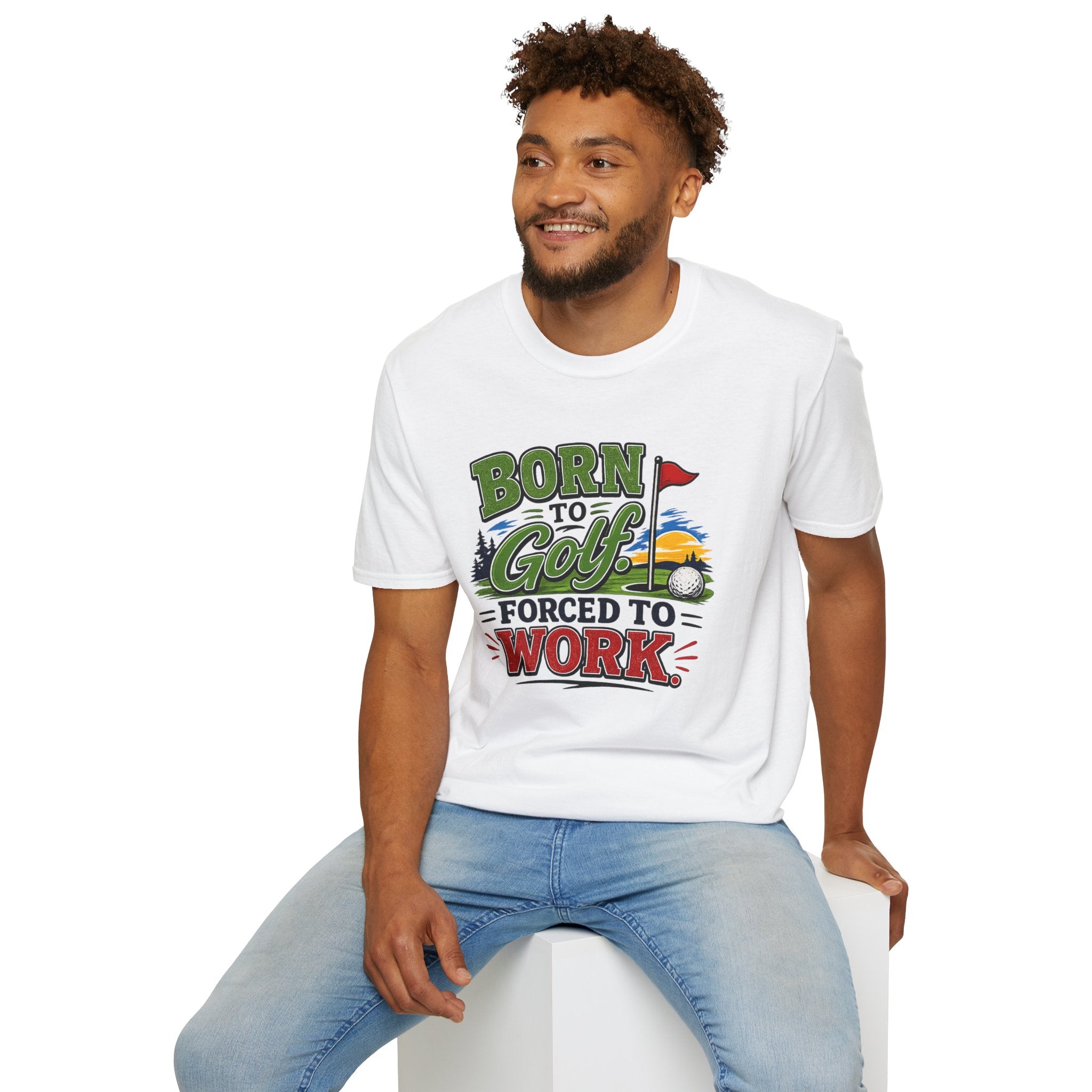 Born to Golf – Forced to Work | Golf T-Shirt