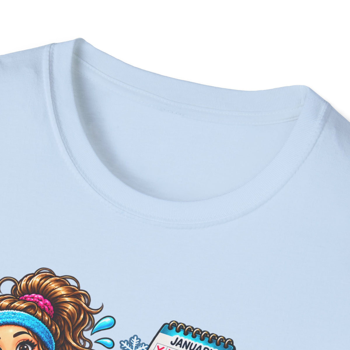 January Is My Free Trial Month T-Shirt — Funny Gym Workout Spin Bike Tee