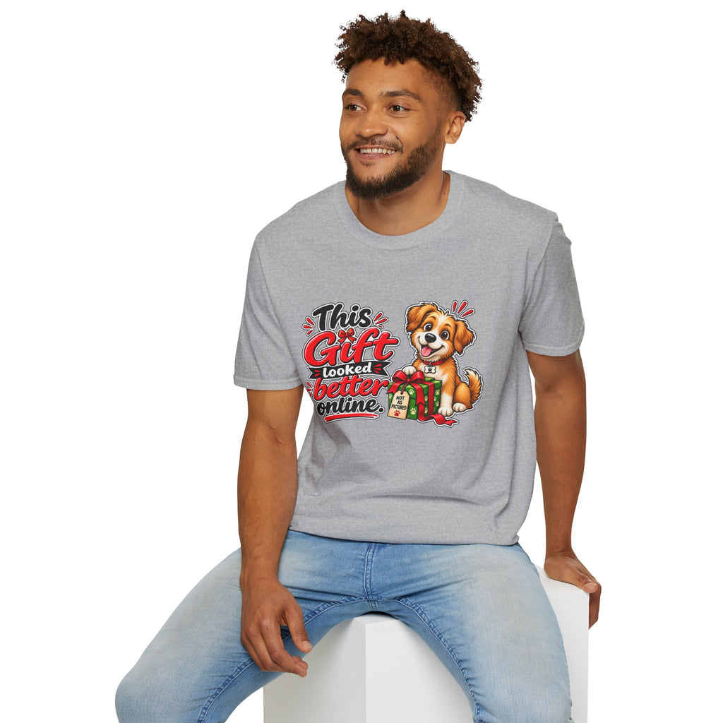 This Gift Looked Better Online — Puppy Graphic T-Shirt — product photo 4 | The ClawMark Store
