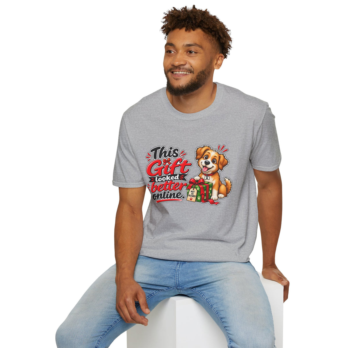 This Gift Looked Better Online — Puppy Graphic T-Shirt — product photo 4 | The ClawMark Store