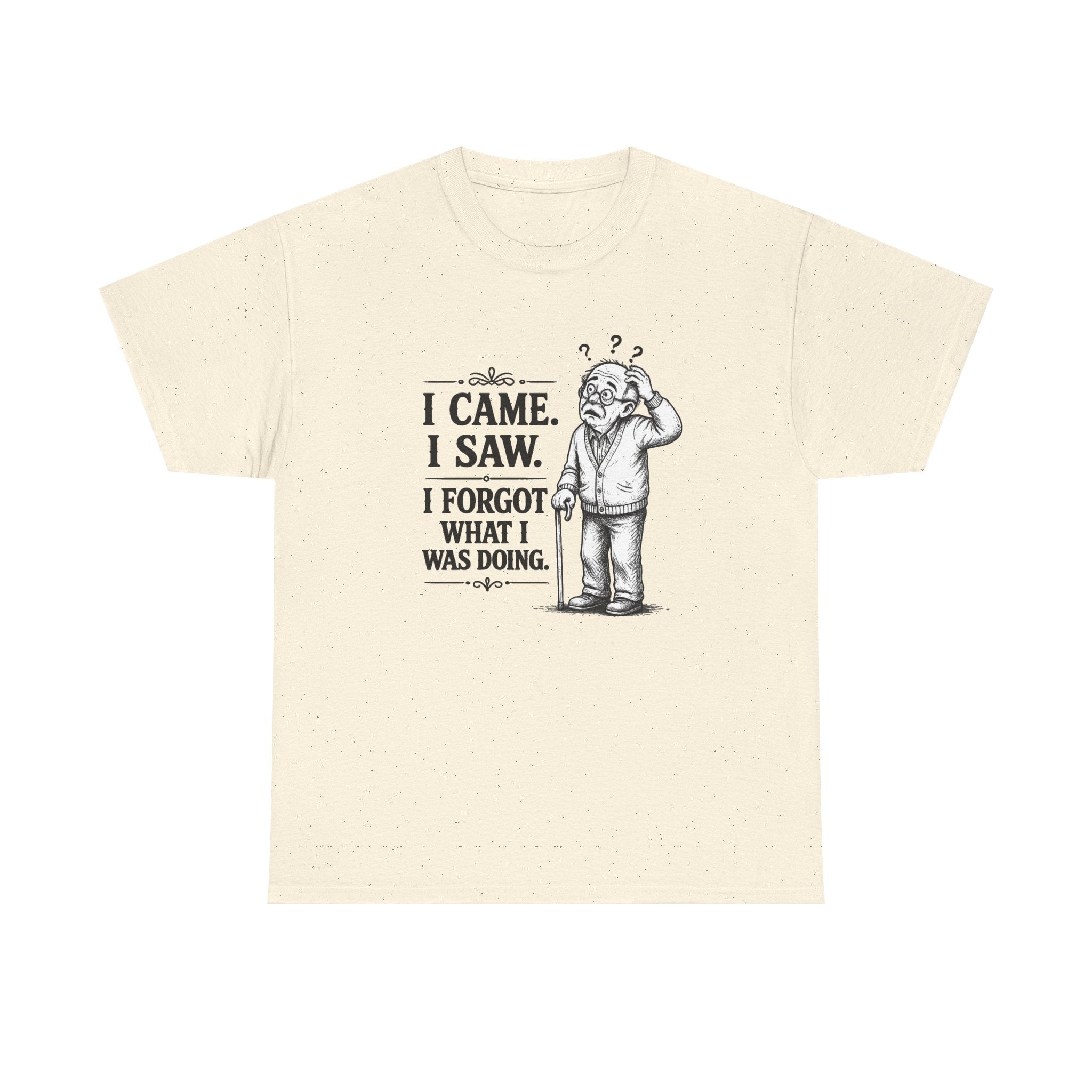I Came, I Saw, I Forgot What I Was Doing | T-Shirt | Funny Forgetful Tee