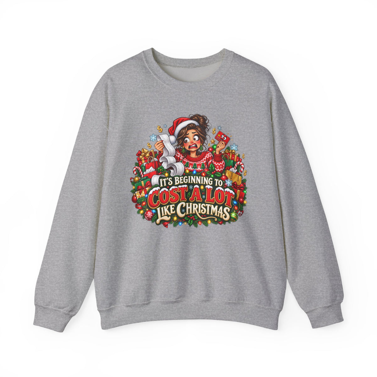 Merry Christmas From Your Favorite Relative Sweatshirt - Holiday Family Crewneck - Woman