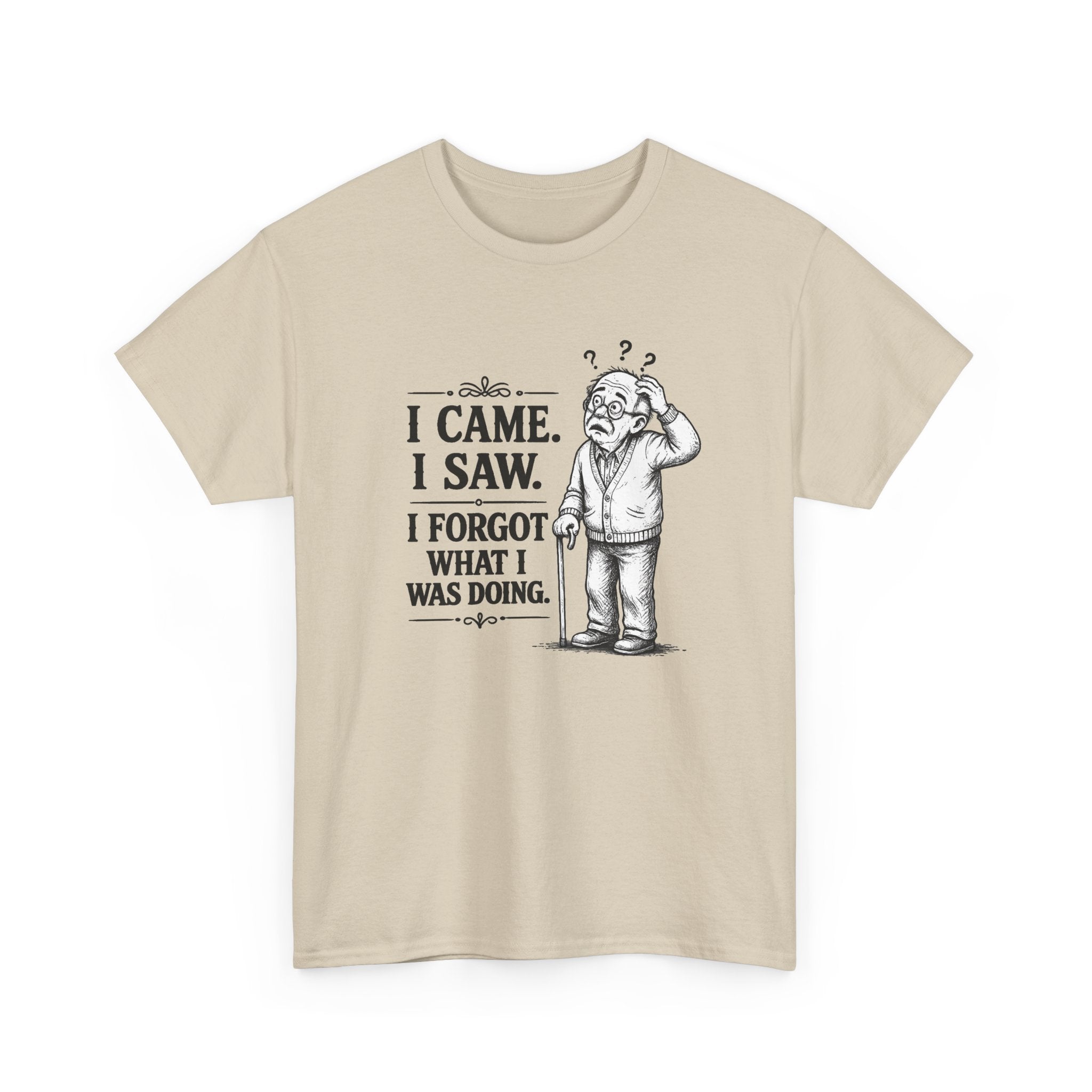 I Came, I Saw, I Forgot What I Was Doing | T-Shirt | Funny Forgetful Tee