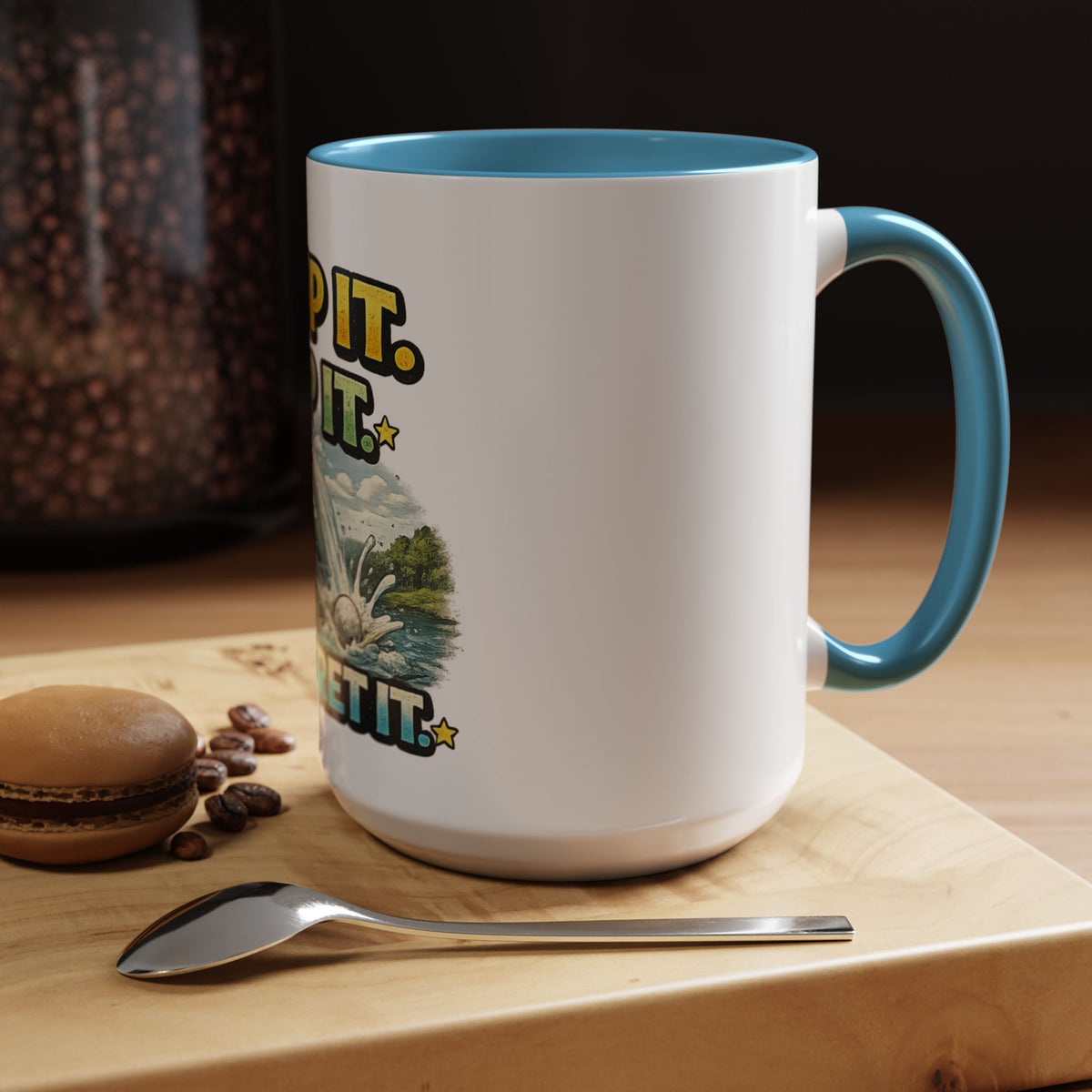 Grip It, Rip It, Regret It — Golf Coffee Mug (11oz, 15oz) — product photo 3 | The ClawMark Store