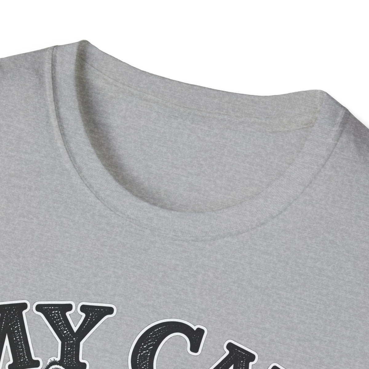 "My Cat Thinks I’m a Big Deal" Cat Lover T-Shirt — product photo 2 | The ClawMark Store