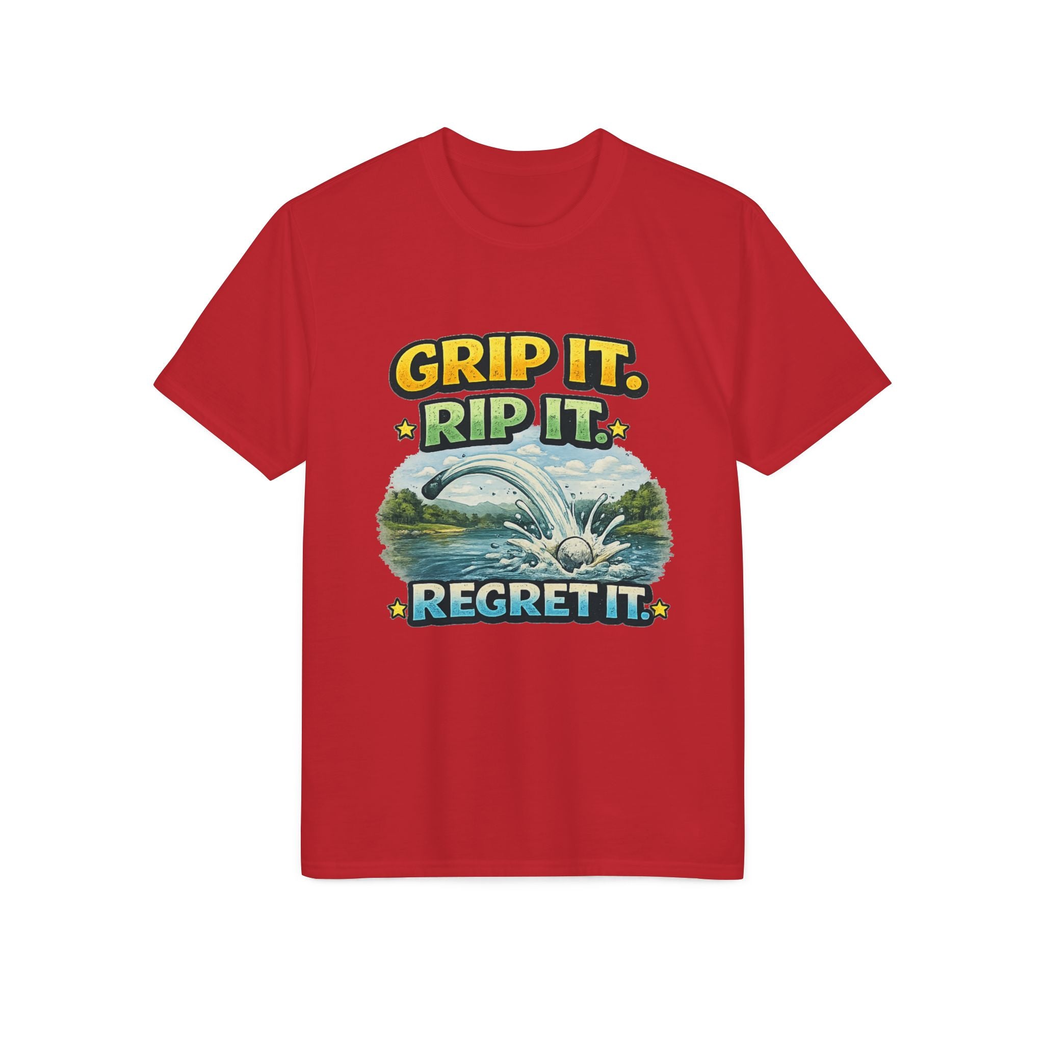 Grip It, Rip It, Regret It | T-Shirt | Funny Golf Tee