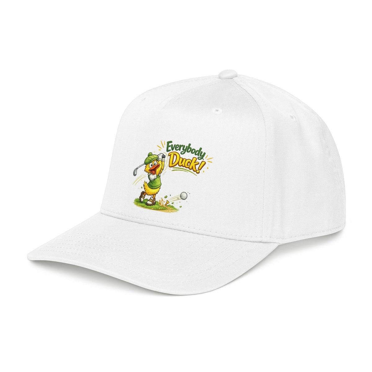 Everybody Duck! Golfing Duck Cap | Baseball Hat, Sports Cartoon