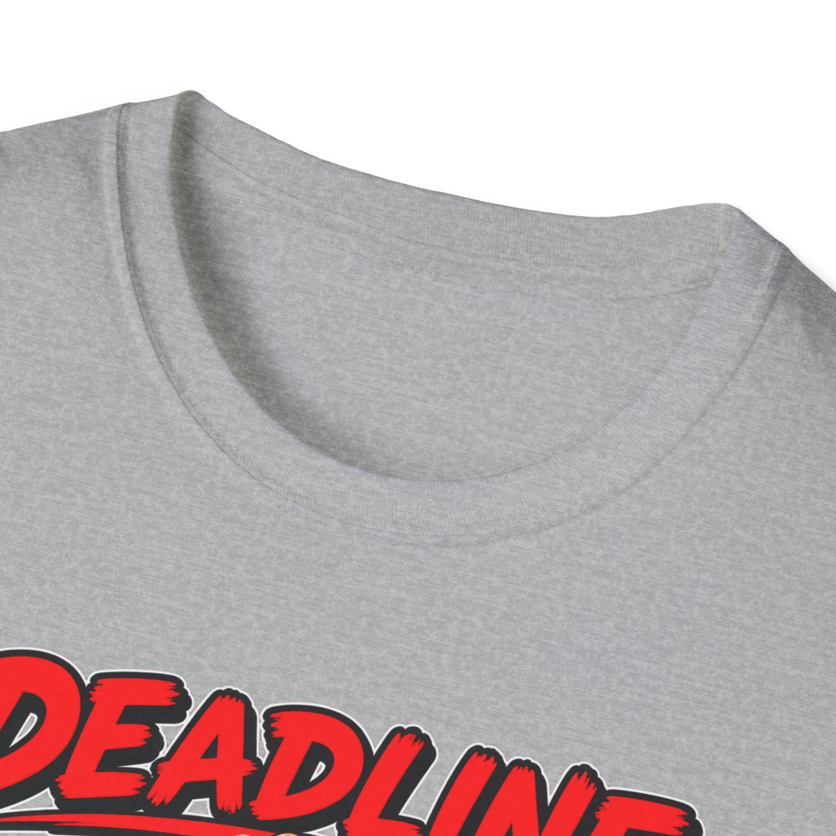 "Deadline: The Point Where Panic Becomes Productivity" T-Shirt — product photo 1 | The ClawMark Store
