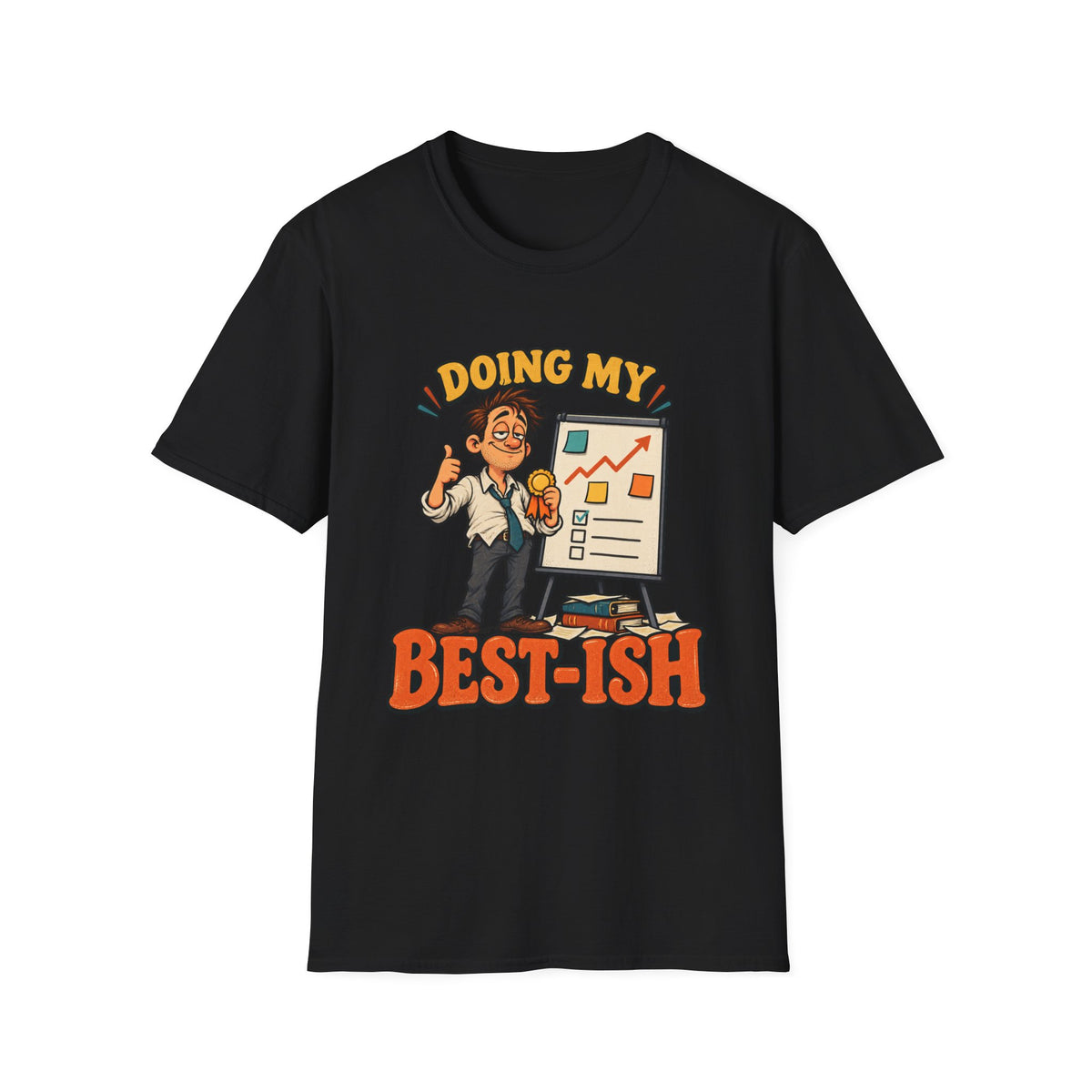 Doing My Best-Ish T-Shirt – Funny Motivational Work Shirt