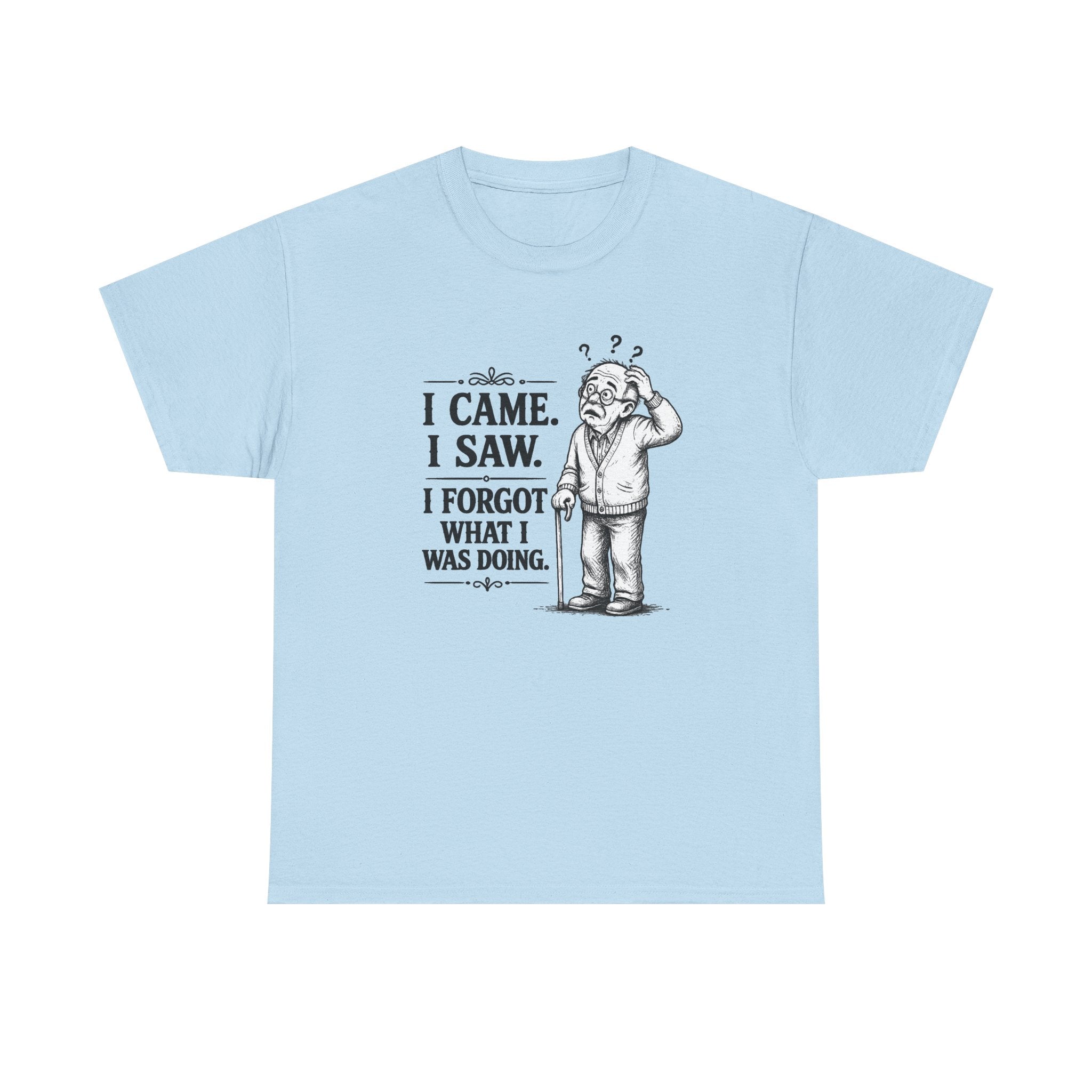 I Came, I Saw, I Forgot What I Was Doing | T-Shirt | Funny Forgetful Tee
