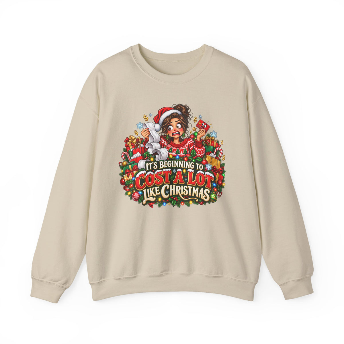 Merry Christmas From Your Favorite Relative Sweatshirt - Holiday Family Crewneck - Woman
