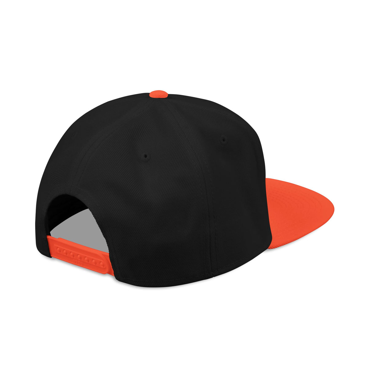 Embroidered Flame Crown Snapback Hat — Streetwear Trucker Cap