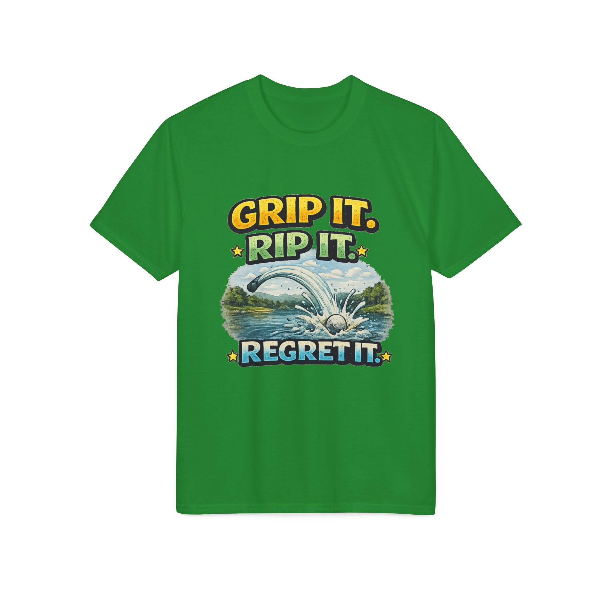 Grip It, Rip It, Regret It | T-Shirt | Funny Golf Tee