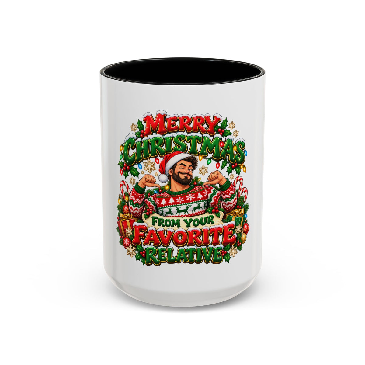 Merry Christmas From Your Favorite Relative Coffee Mug - Man