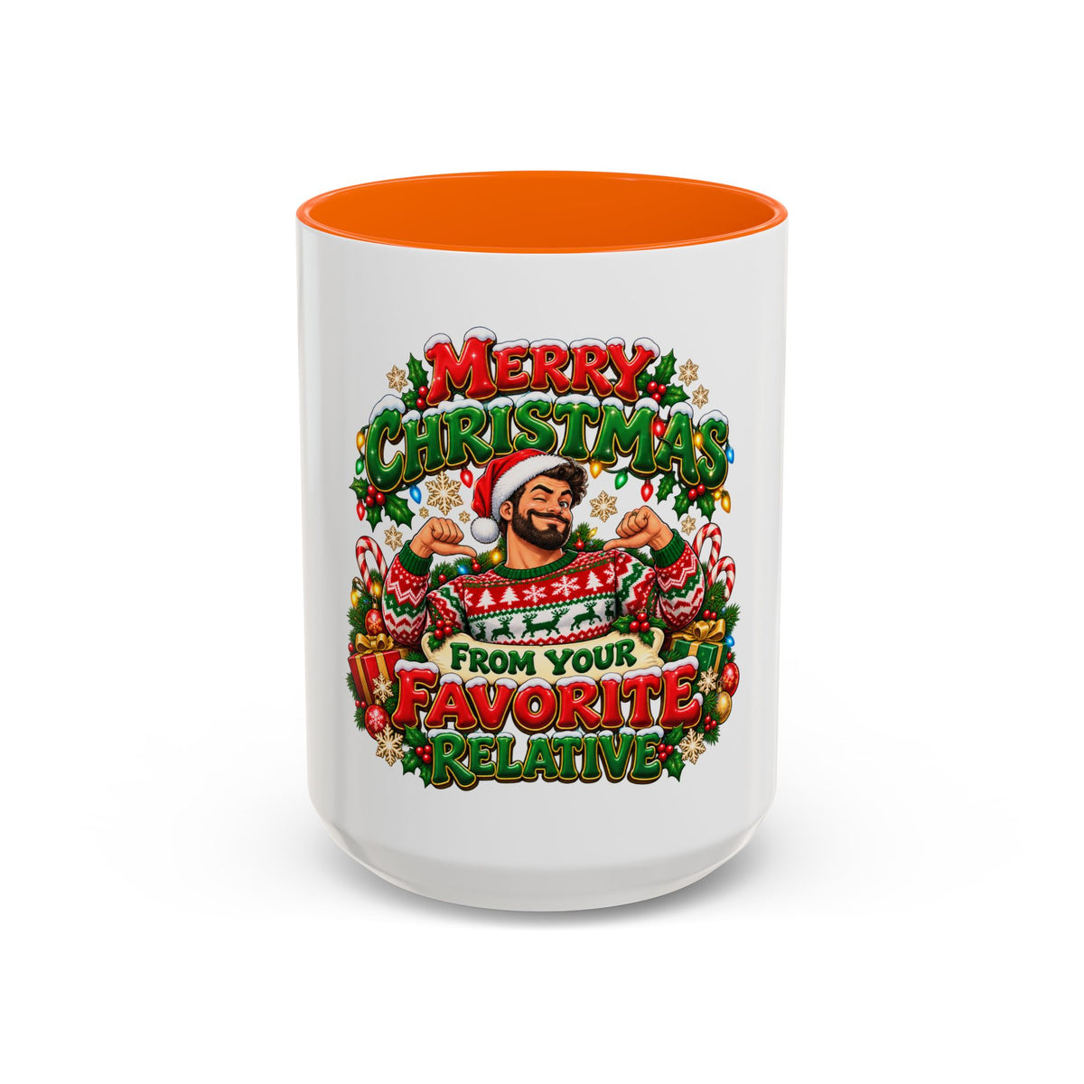 Merry Christmas From Your Favorite Relative Coffee Mug - Man