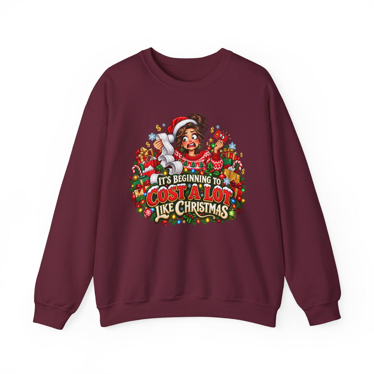 Merry Christmas From Your Favorite Relative Sweatshirt - Holiday Family Crewneck - Woman