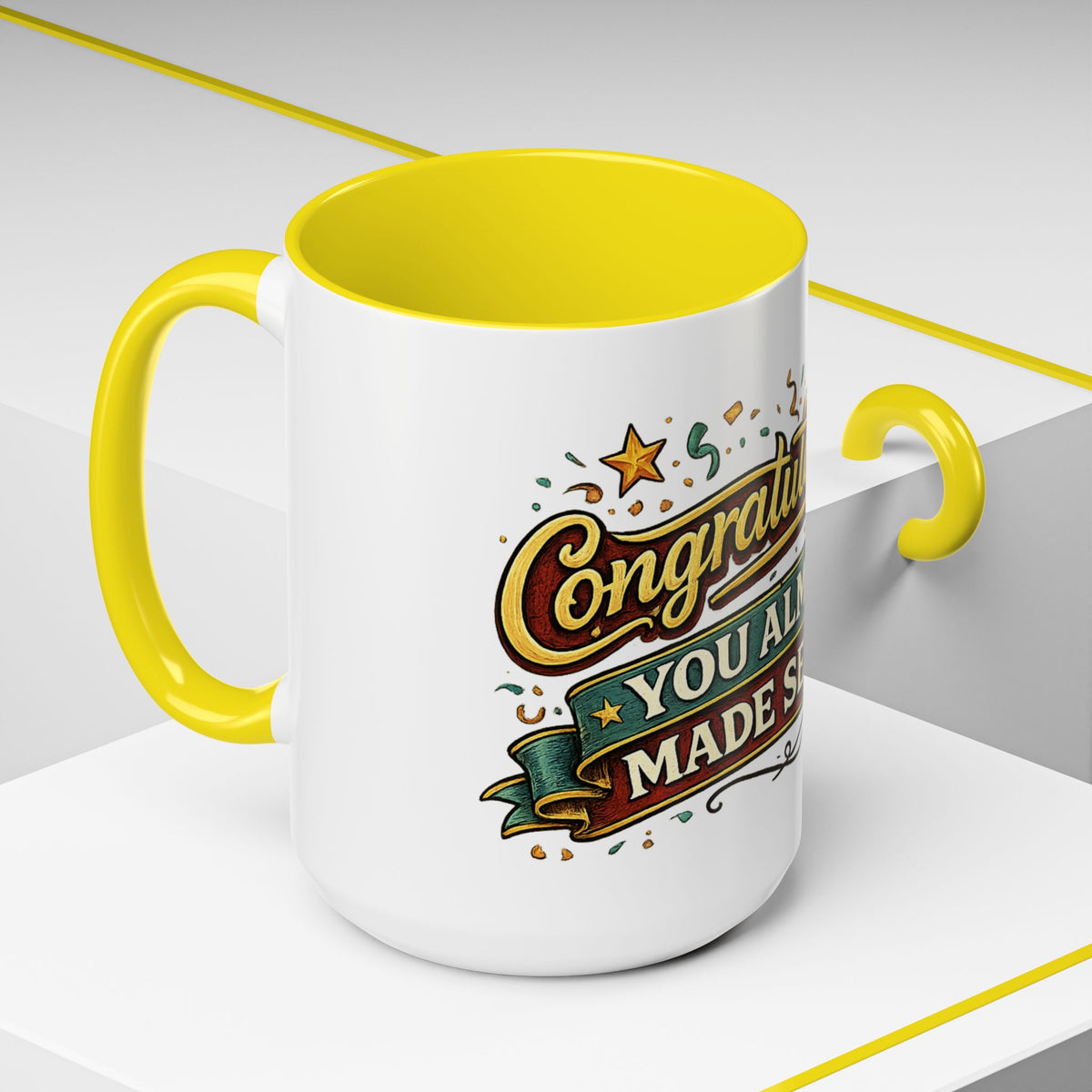 Congratulations — You Almost Made Sense Mug — product photo 3 | The ClawMark Store