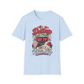 "Dating: Because Apparently My TV Isn’t a Relationship" T-Shirt — Light Blue, S | The ClawMark Store