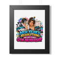 New Year's Resolution Framed Poster — "Use Last Year’s Gym Membership"