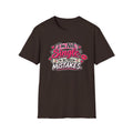 I’m Not Single, I’m Between Mistakes — T-Shirt — Dark Chocolate, S | The ClawMark Store