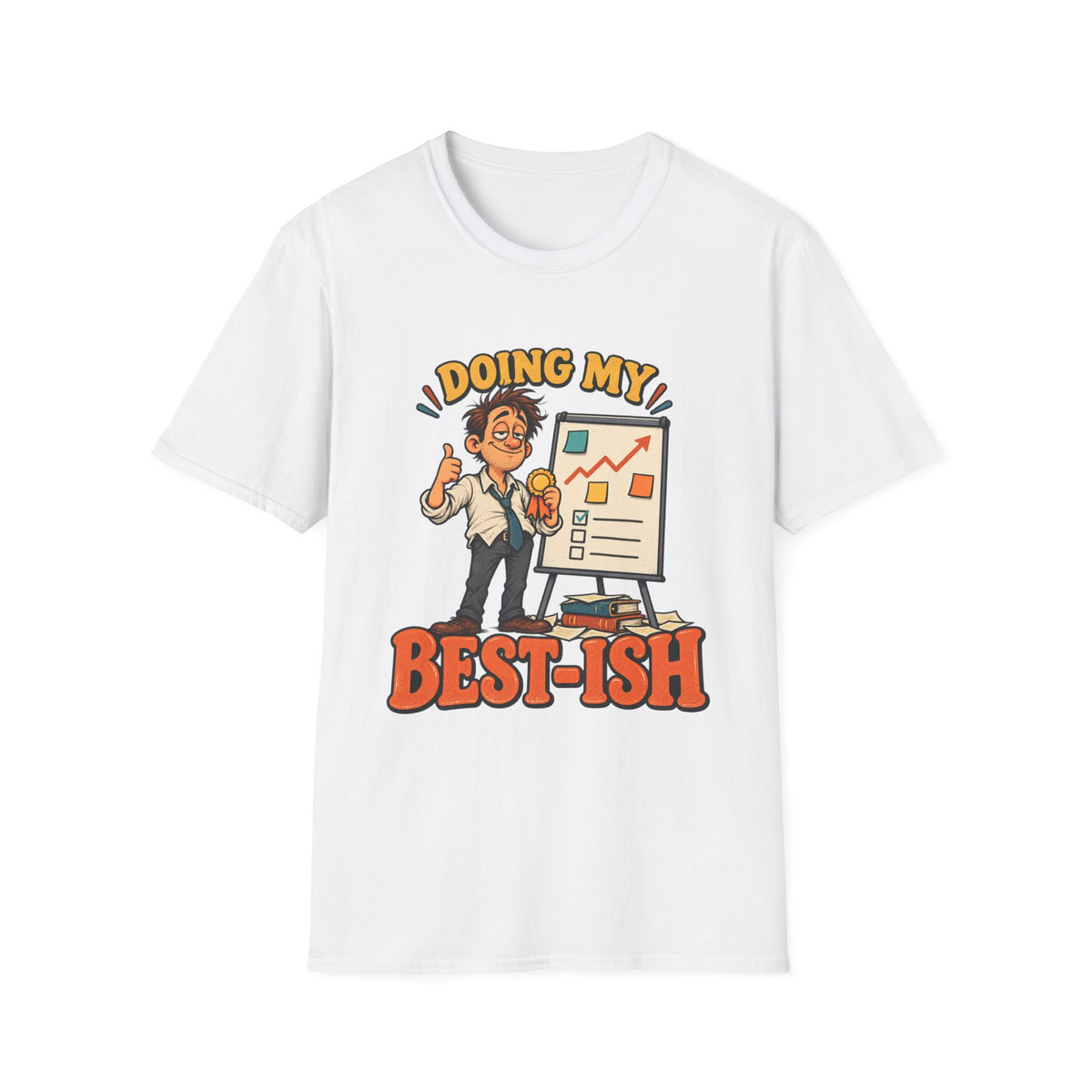 Doing My Best-Ish T-Shirt – Funny Motivational Work Shirt