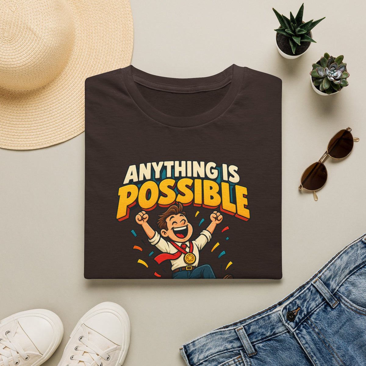 Funny Graphic T-Shirt — "Anything Is Possible When You Lower Your Standards"