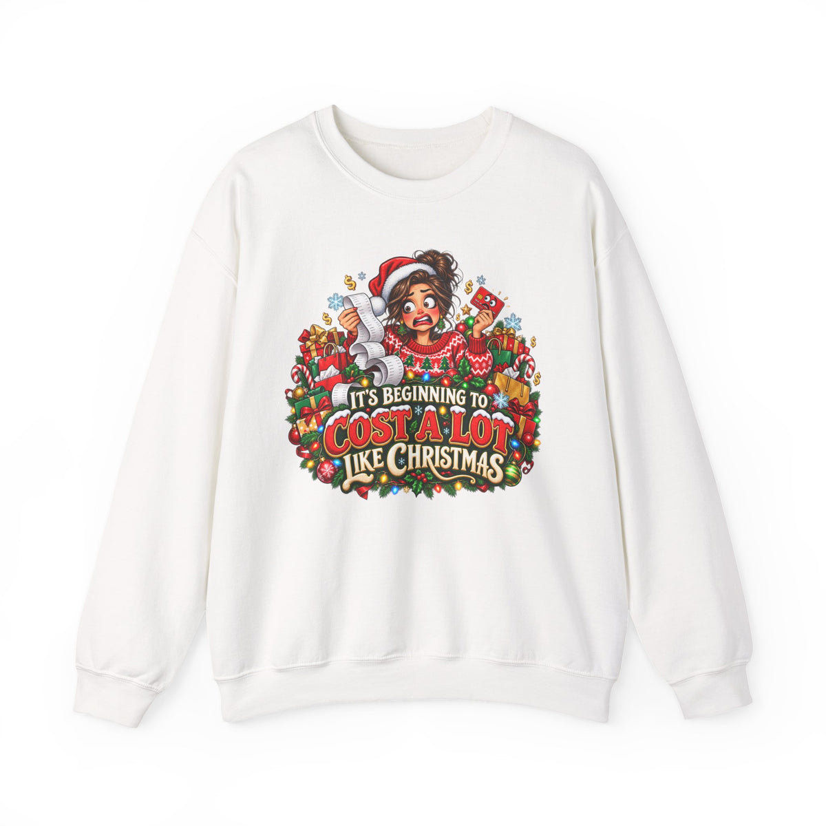 Merry Christmas From Your Favorite Relative Sweatshirt - Holiday Family Crewneck - Woman