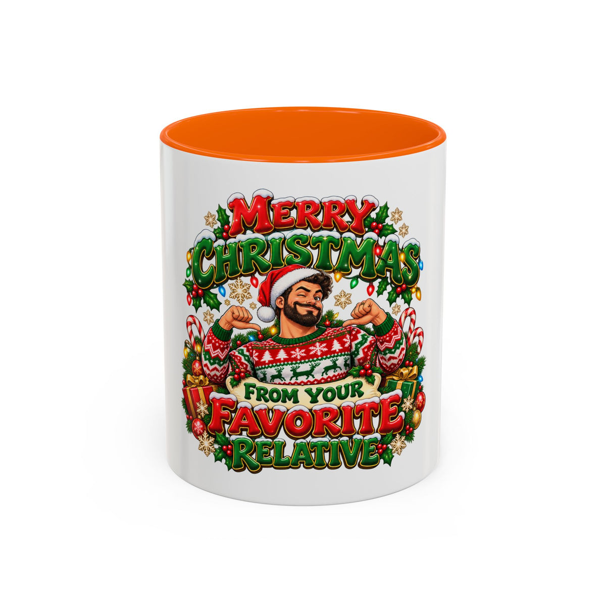 Merry Christmas From Your Favorite Relative Coffee Mug - Man