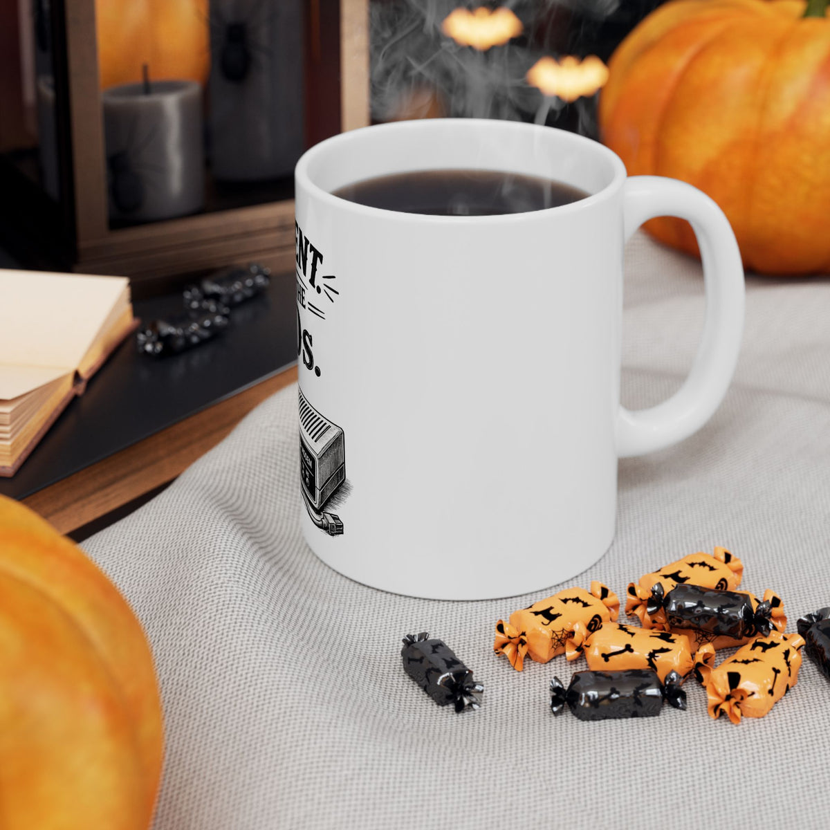 Be Patient I'm From the 1900s — Retro Tech Ceramic Mug (11oz, 15oz) — product photo 1 | The ClawMark Store