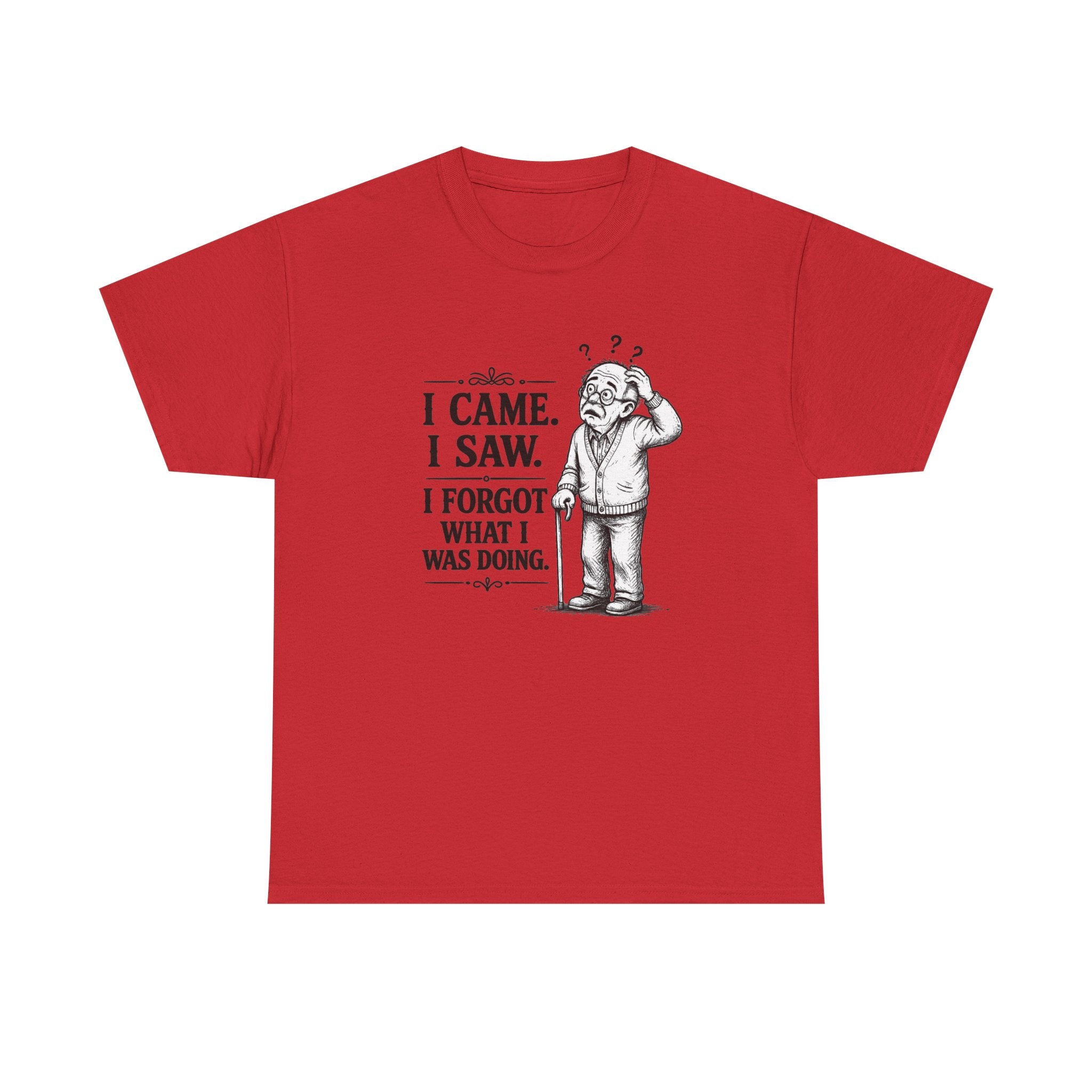 I Came, I Saw, I Forgot What I Was Doing | T-Shirt | Funny Forgetful Tee