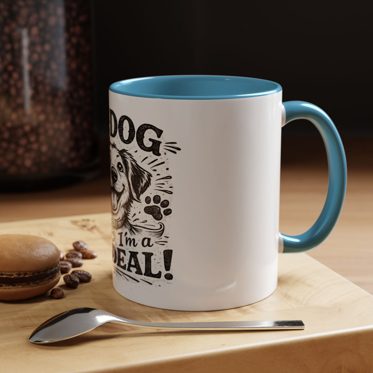 My Dog Thinks I’m a Big Deal — Coffee Mug (11oz, 15oz) — product photo 3 | The ClawMark Store