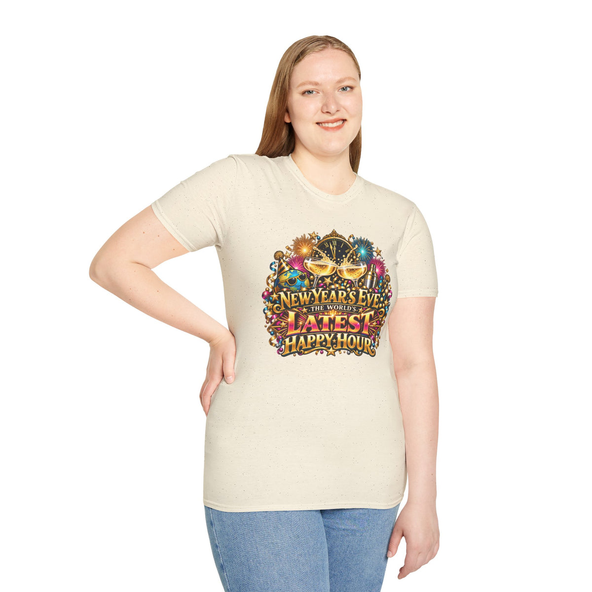 New Year's Eve 'Latest Happy Hour' Party T-Shirt