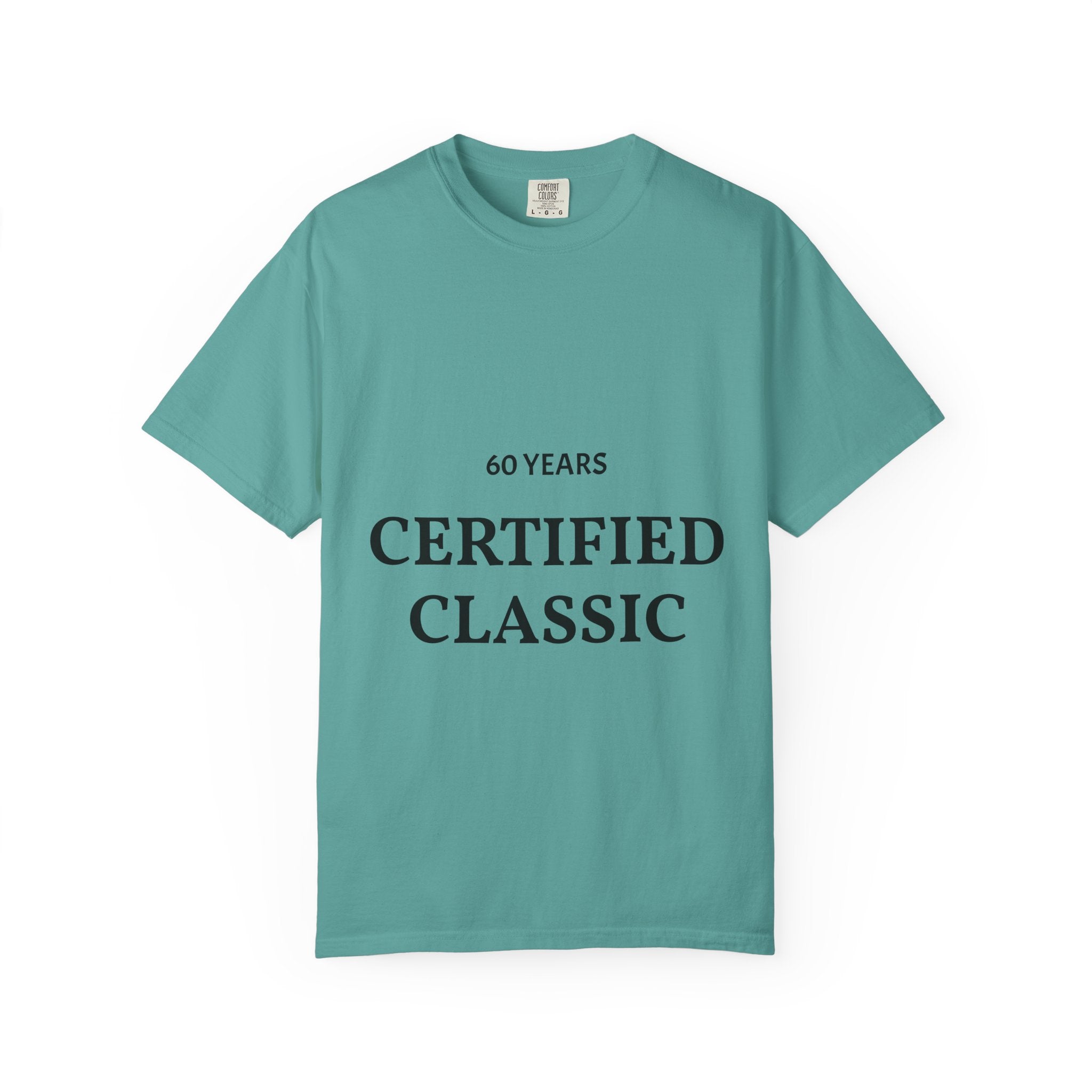 60 Years - Certified Classic | T-Shirt | Vintage Typography Tee