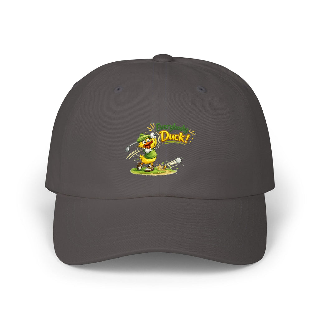 Everybody Duck! | Ball Cap | Funny Cartoon Golfer Hat