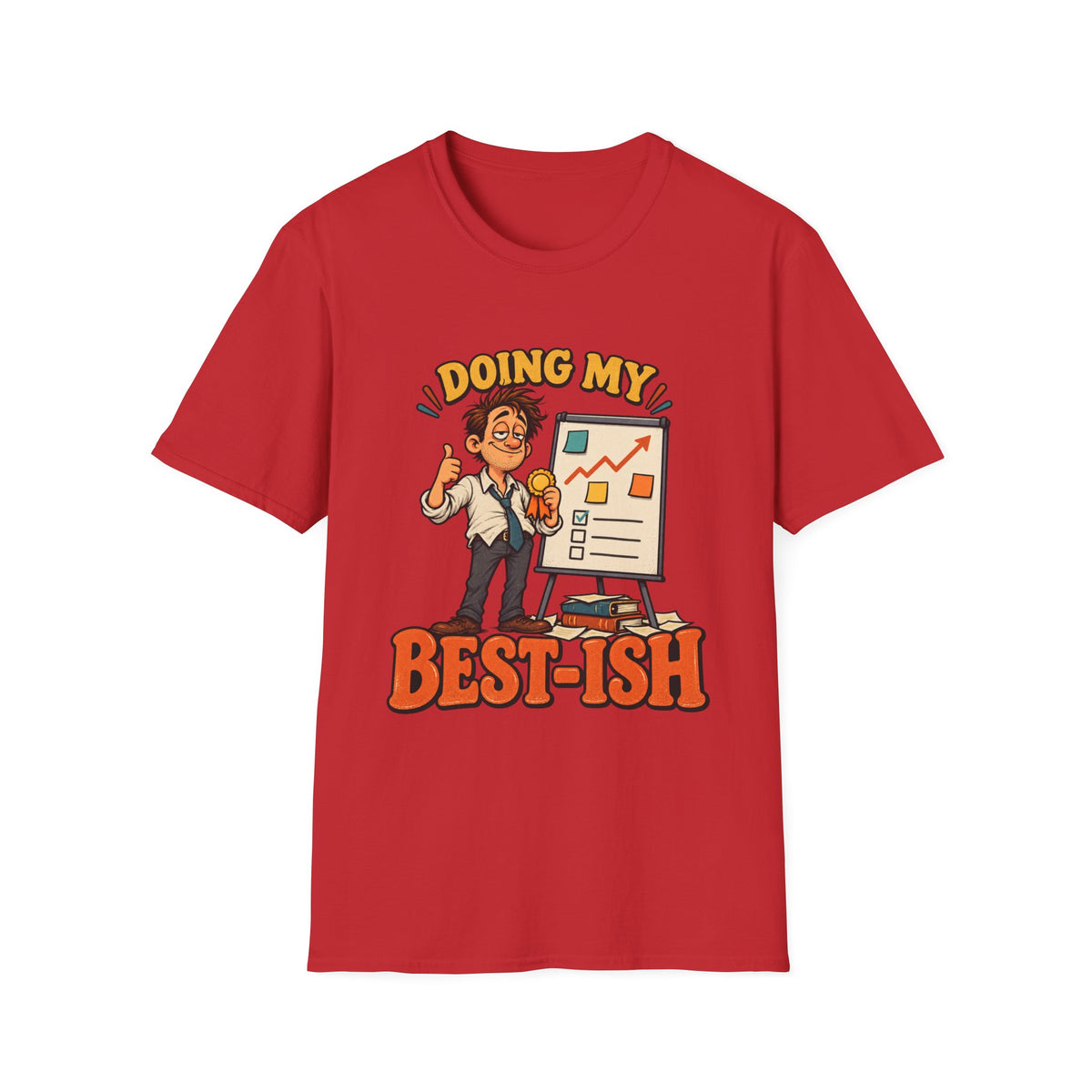 Doing My Best-Ish T-Shirt – Funny Motivational Work Shirt