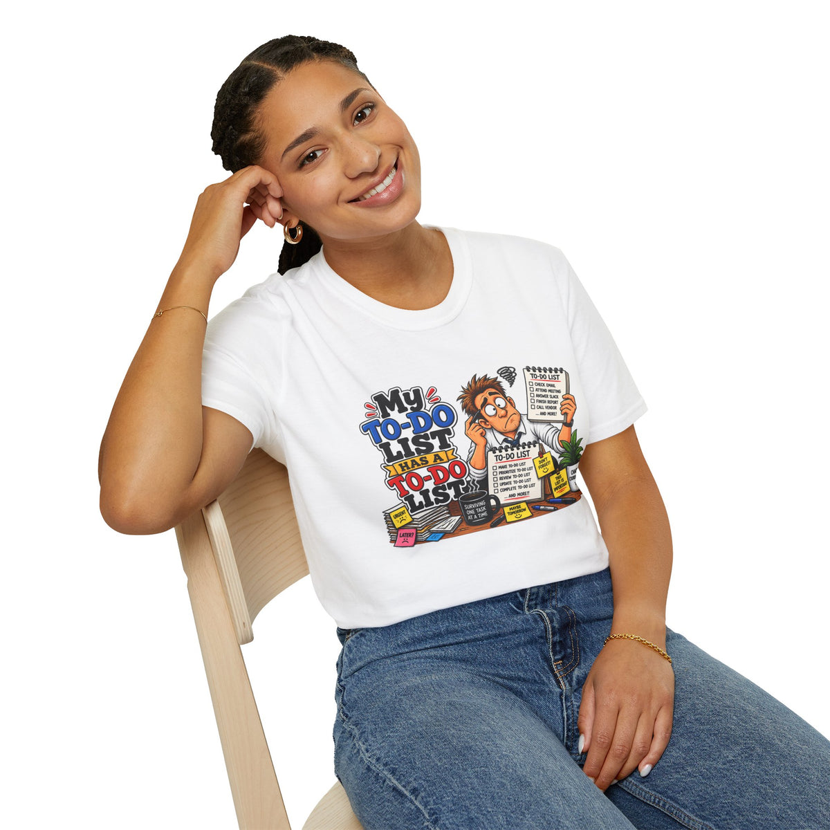 "My To-Do List Has a To-Do List" T-Shirt — product photo 2 | The ClawMark Store