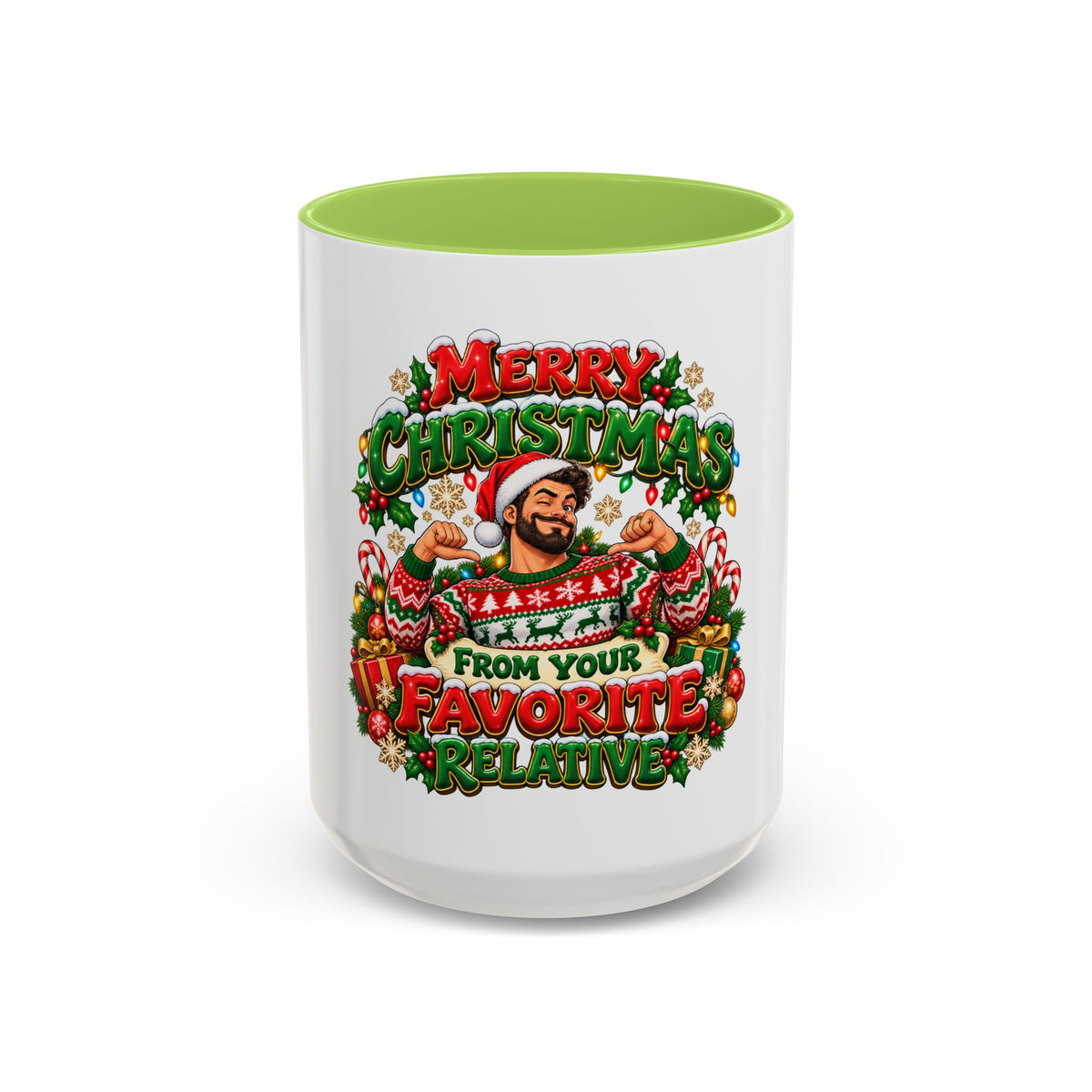 Merry Christmas From Your Favorite Relative Coffee Mug - Man